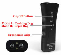 ULTRASONIC, ANTI-BARK DEVICE for DOGS<br><br>Make barking dogs hush and repel aggressive dogs FAST!